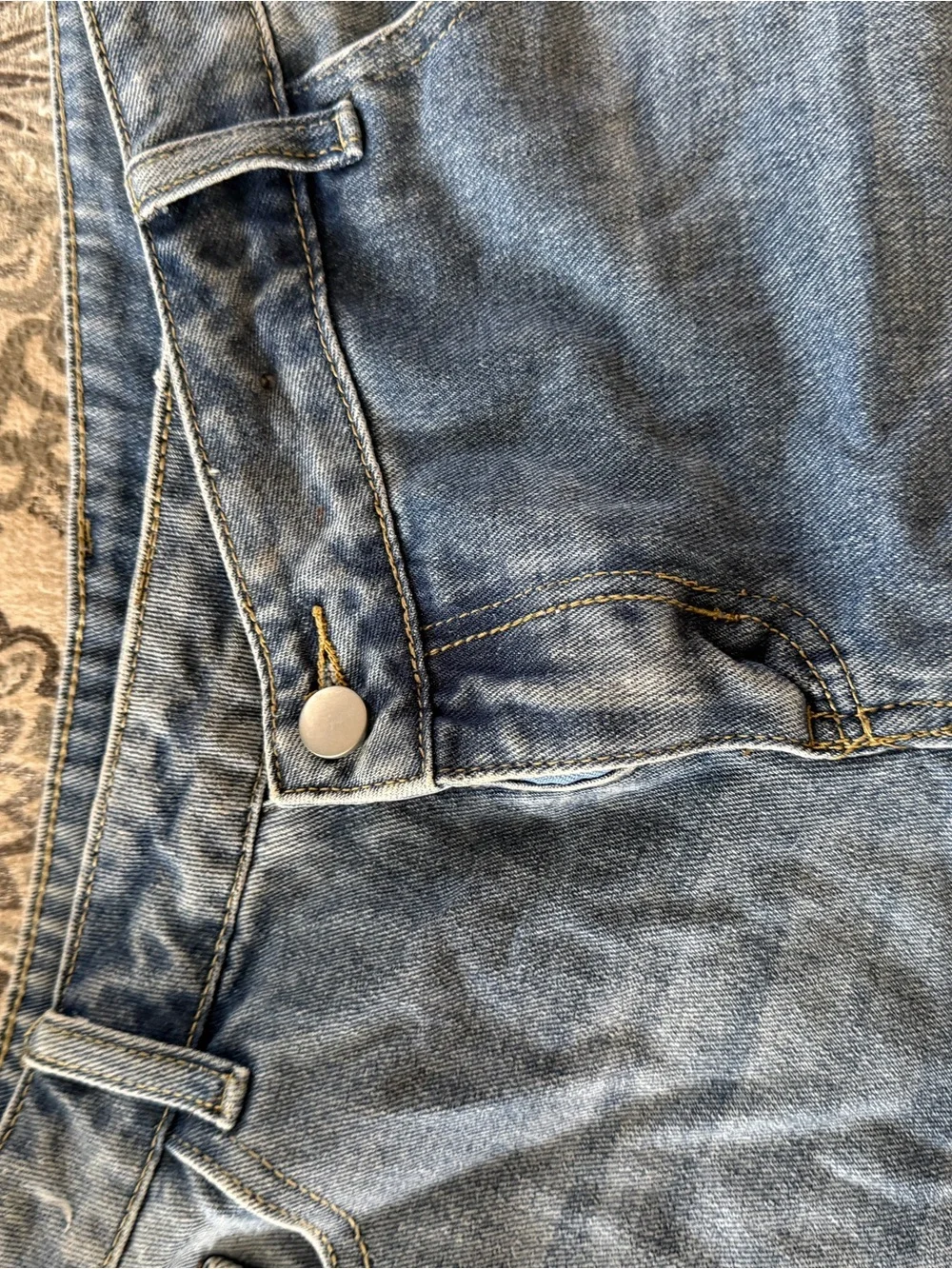 SHEIN Light Blue Denim Jeans